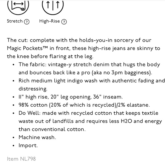 Madewell Skinny Flare Jeans - Picture 5 of 6